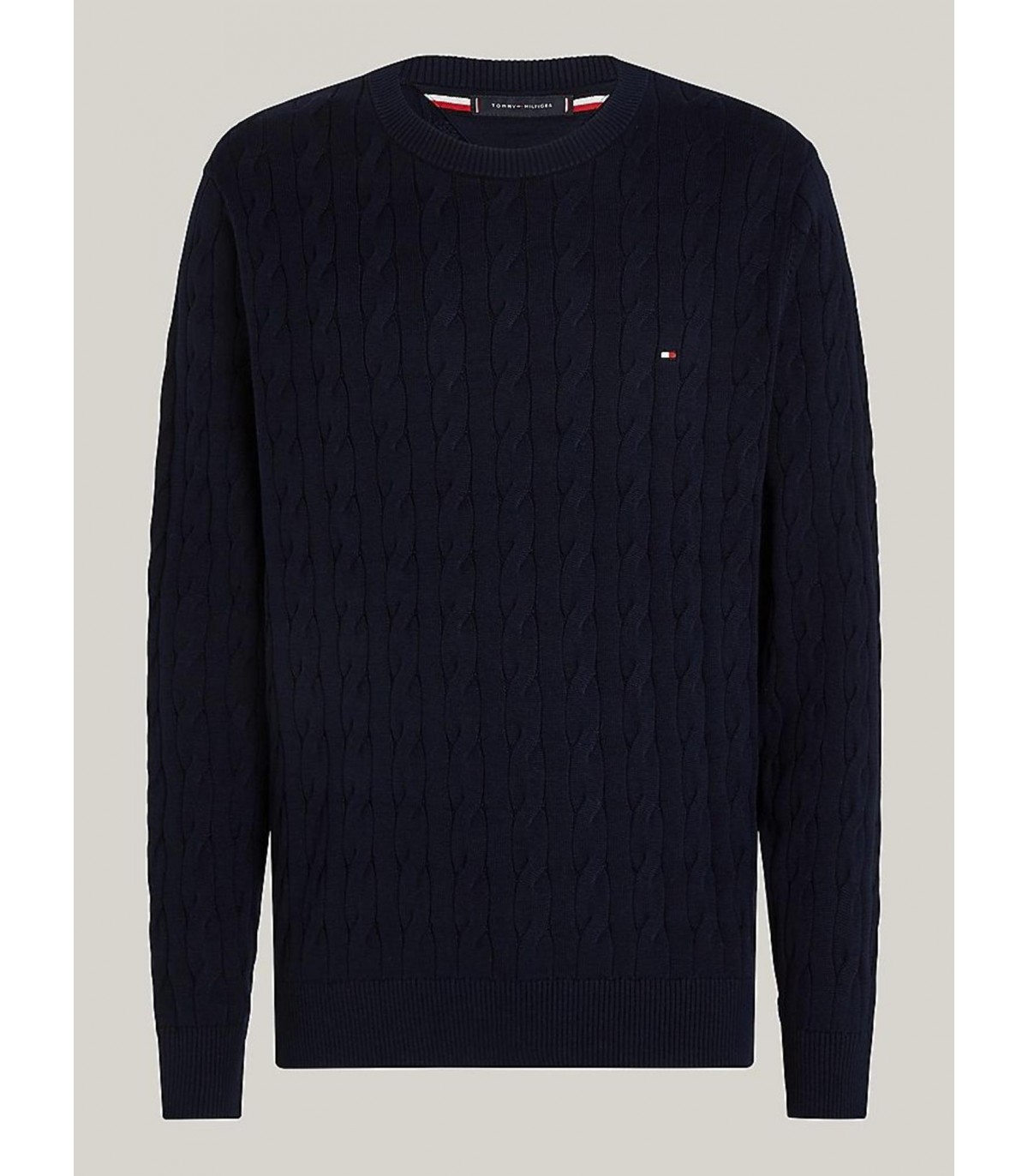 Pull col rond tommy menswear dw5desertsky