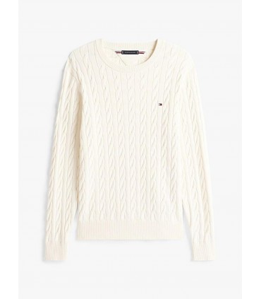 Pull col rond tommy menswear z00ivory
