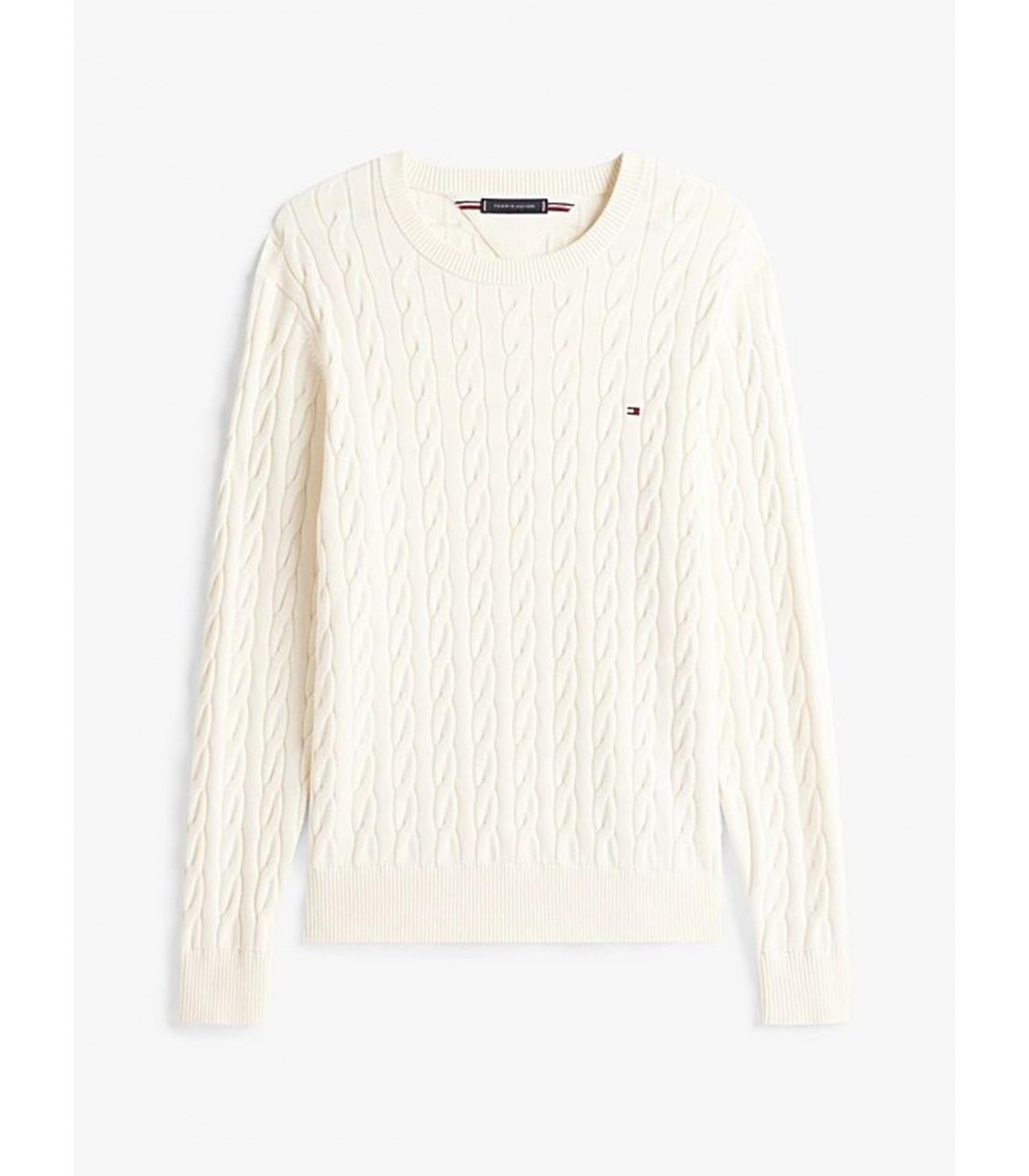 Pull col rond tommy menswear z00ivory