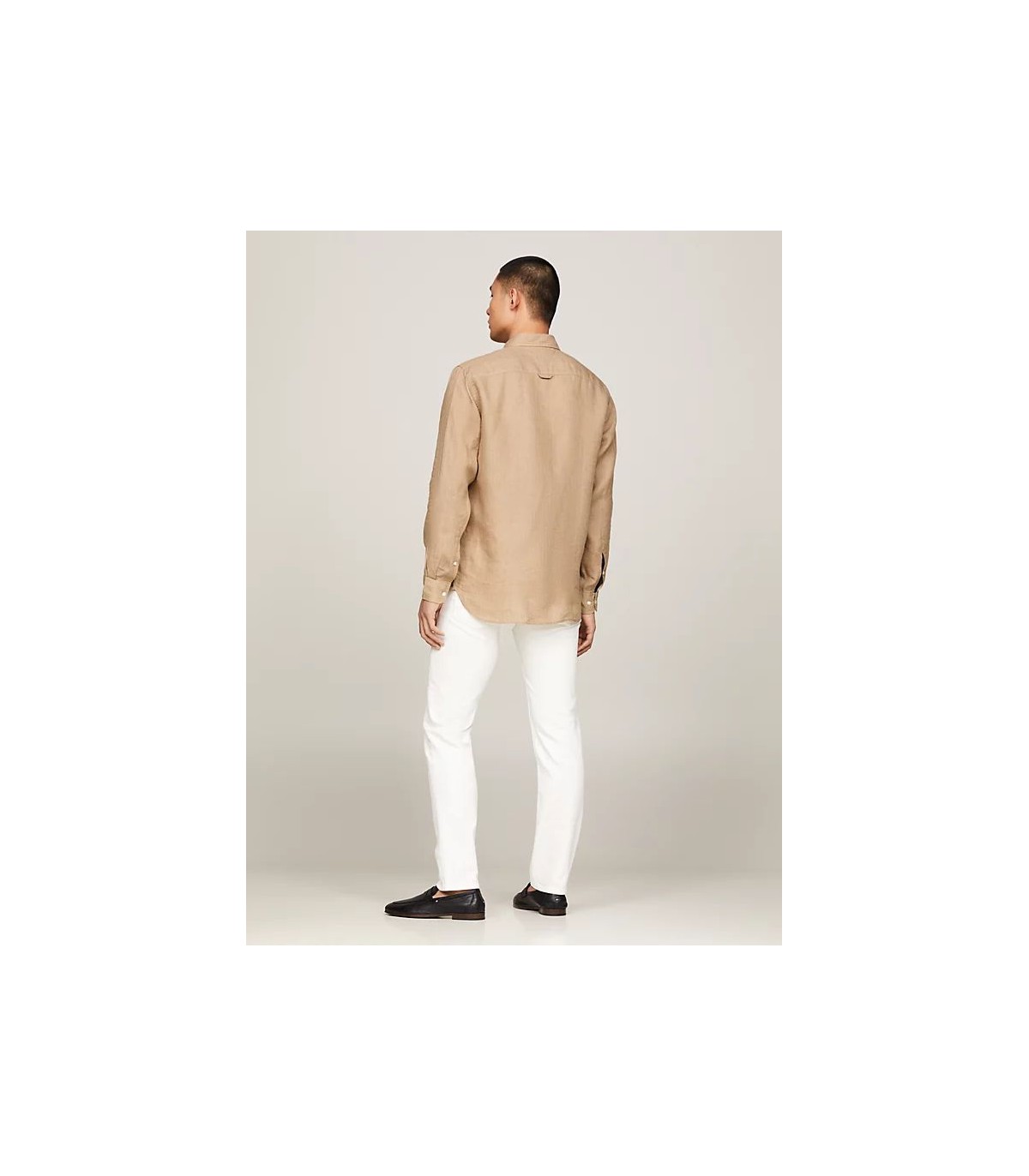 Chemise ml tommy menswear aegbeige