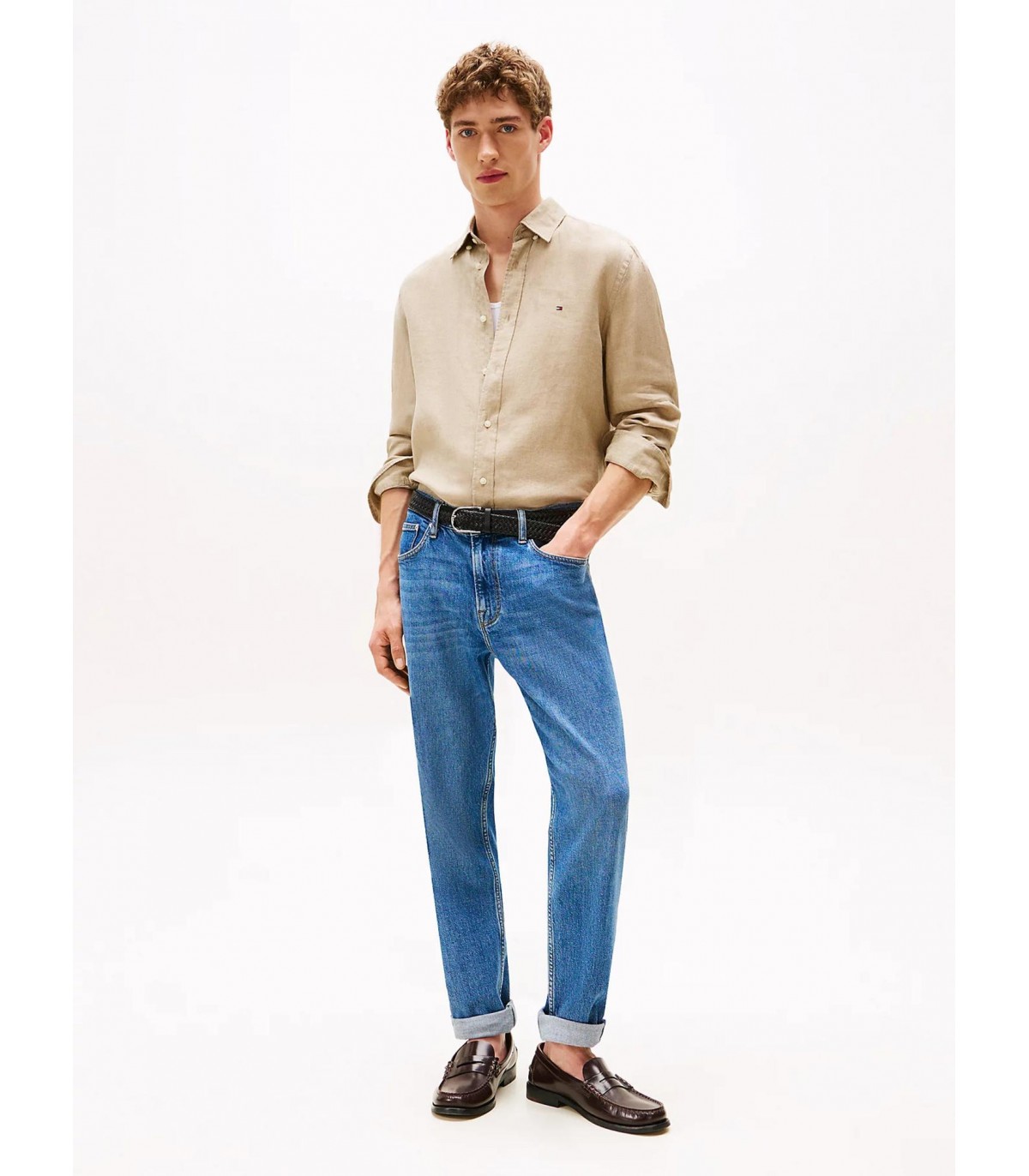 Chemise ml tommy menswear rbtbeige