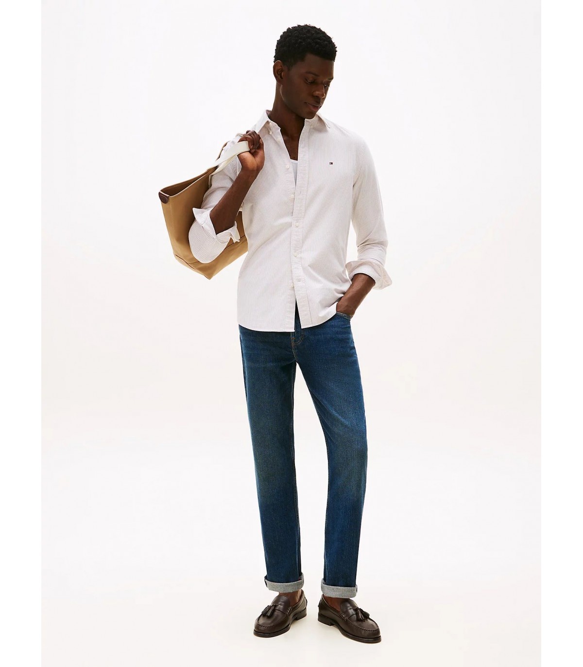 Chemise ml tommy menswear 0bjsafari/white