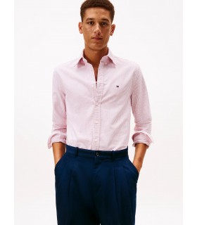 Chemise ml tommy menswear 0exred/white