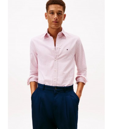 Chemise ml tommy menswear 0exred/white