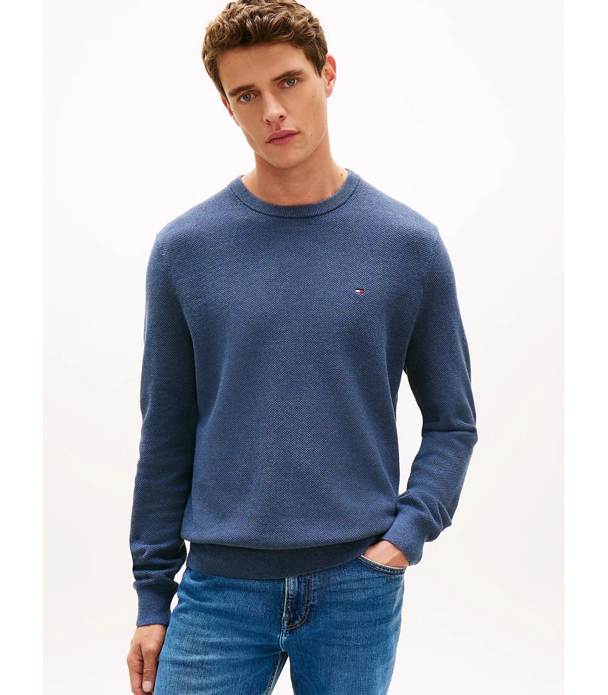 Pull col rond tommy menswear dbzaegeansea