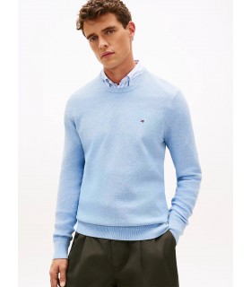 Pull col rond tommy menswear dp5vesselblue