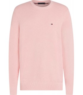 Pull col rond tommy menswear tzjpink
