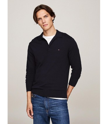Pull col polo tommy menswear dw5desertsky