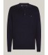 Pull col polo tommy menswear dw5desertsky