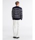 Pull col rond tommy menswear 0gydesertsky/ibory