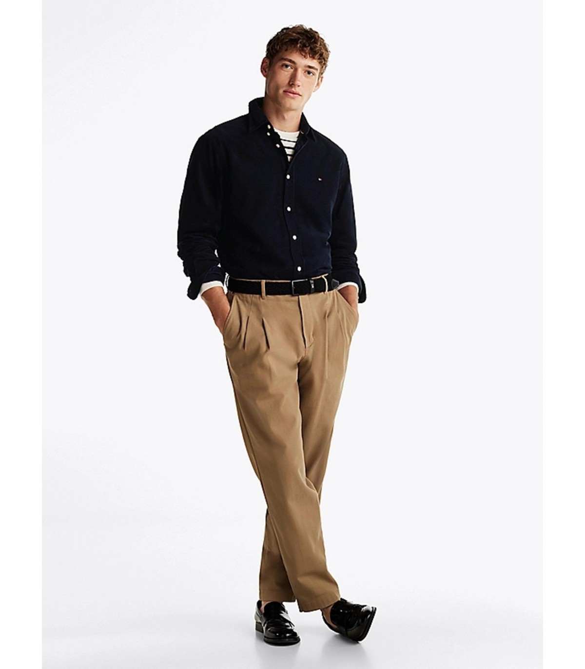 Chemise ml tommy menswear dw5desertsky