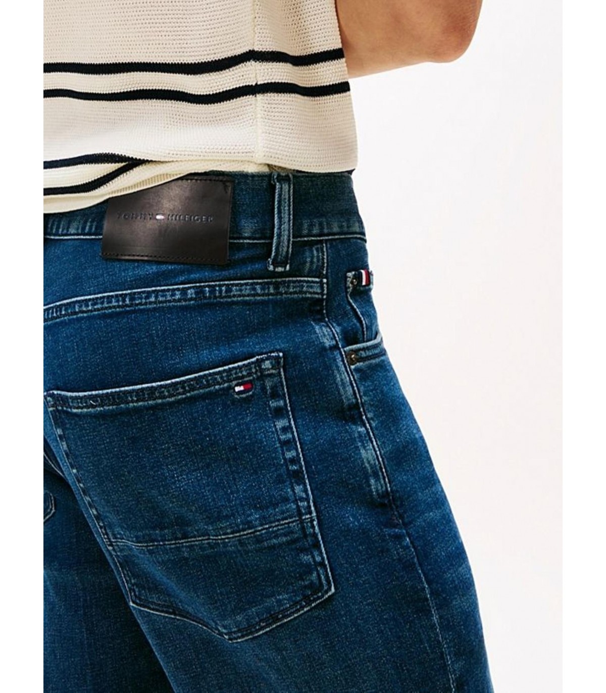 Pantalon jean tommy menswear 1cytintedblue