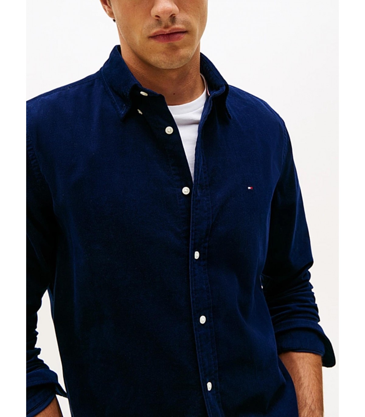 Chemise ml tommy menswear bclimperialnavy