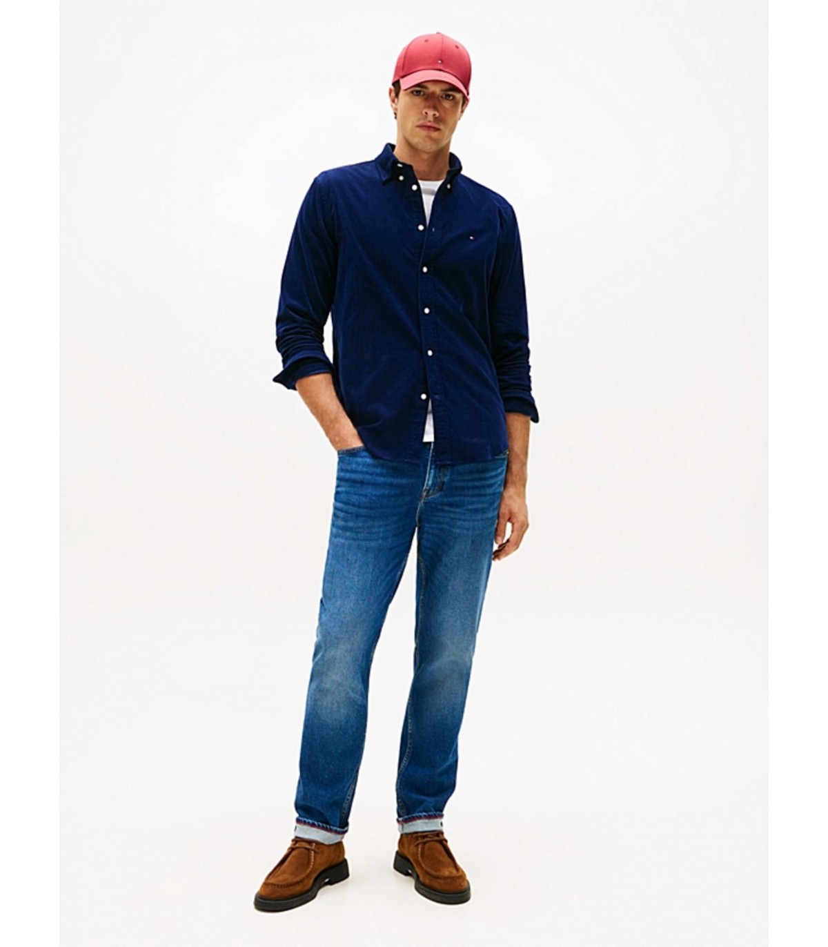 Chemise ml tommy menswear bclimperialnavy