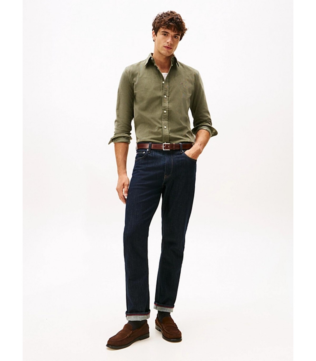 Chemise ml tommy menswear plibattlegreen