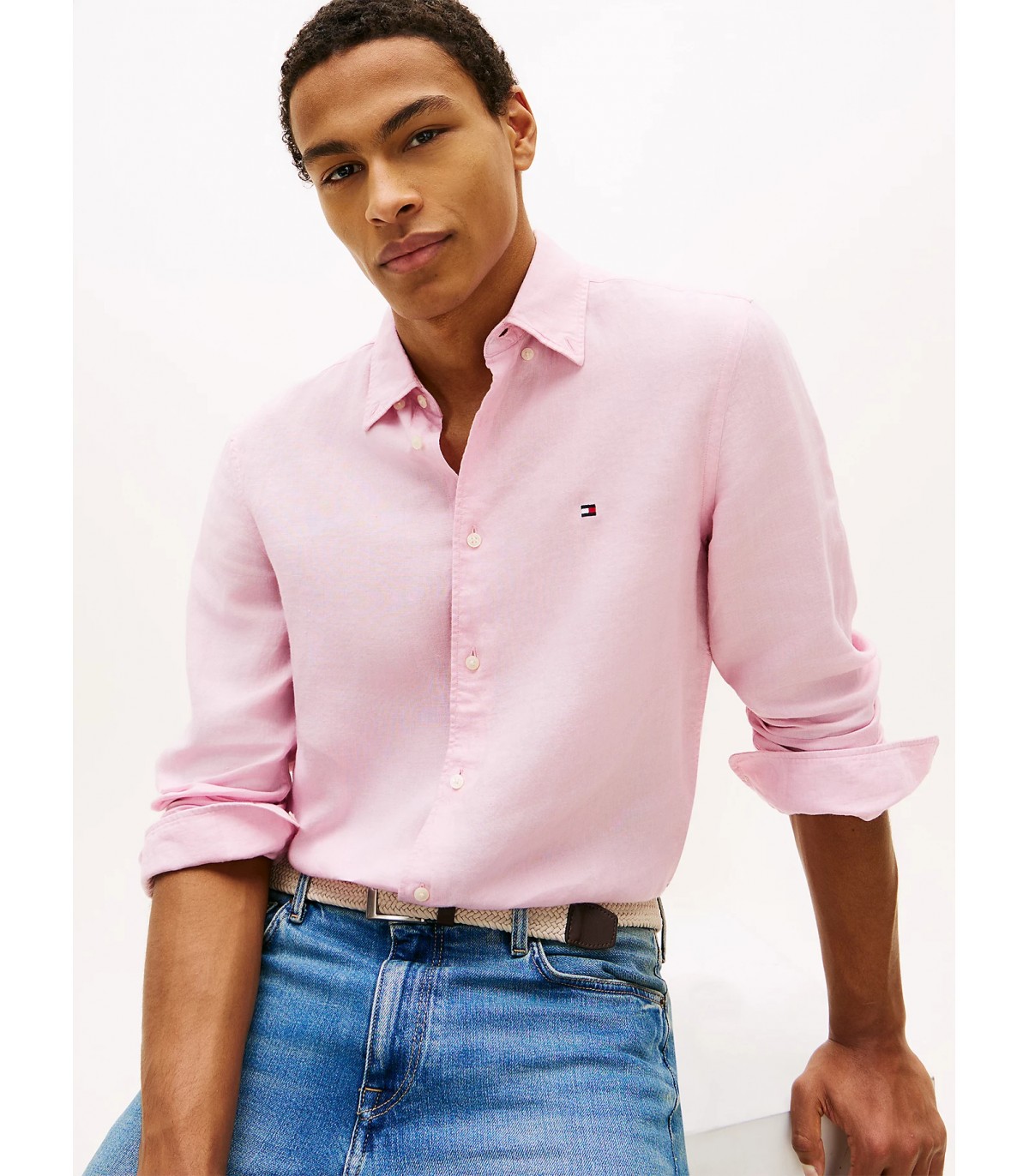 Chemise ml tommy menswear tolclassicpink