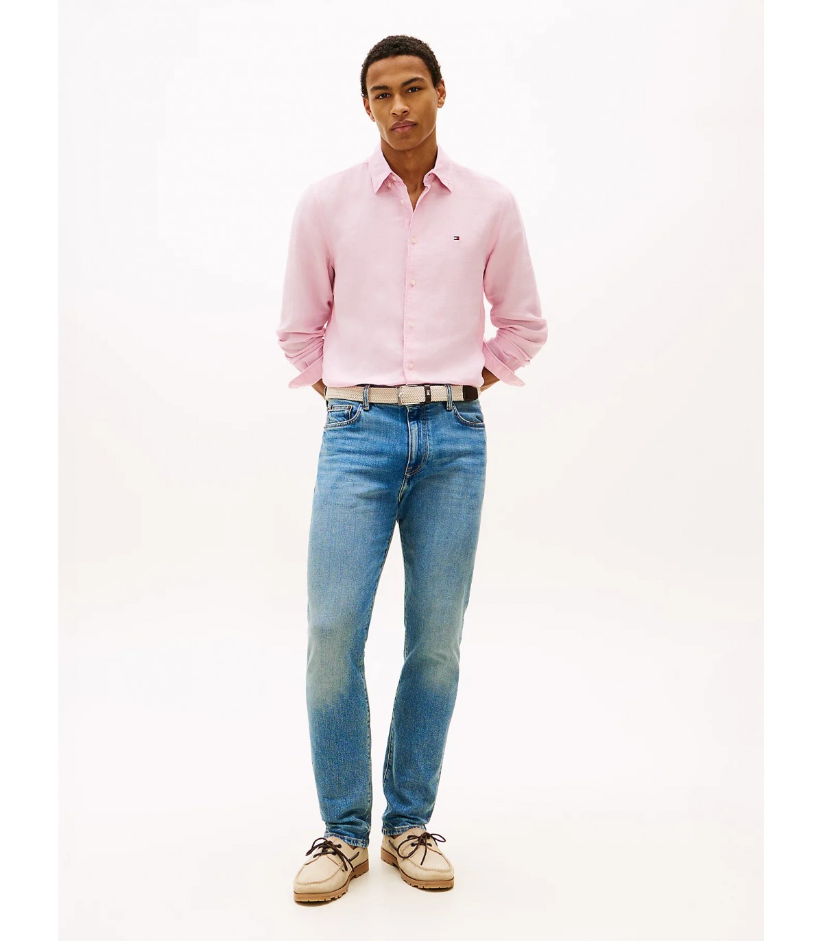 Chemise ml tommy menswear tolclassicpink