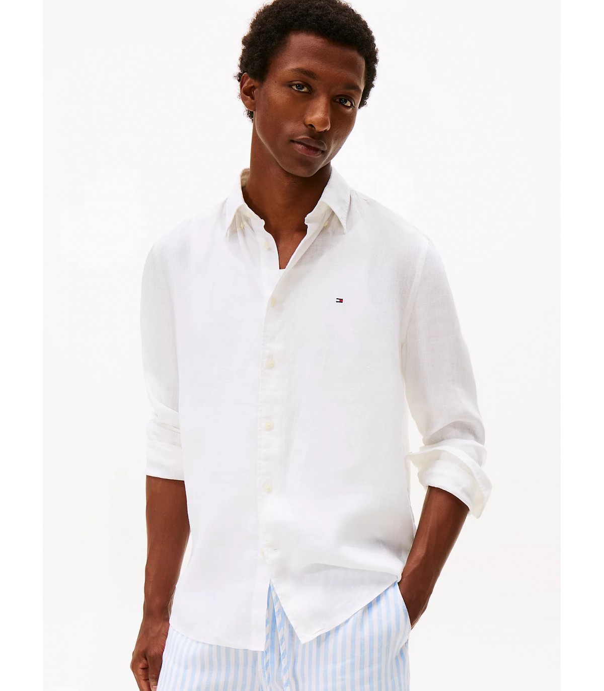 Chemise ml tommy menswear ybrwhite