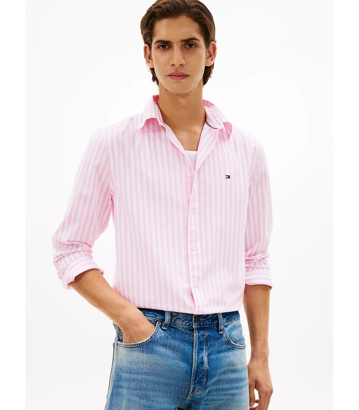 Chemise ml tommy menswear 0d1pink
