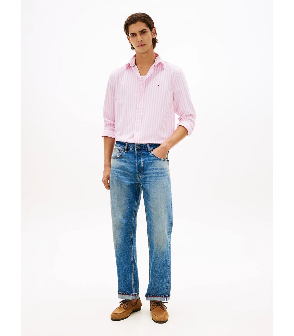 Chemise ml tommy menswear 0d1pink
