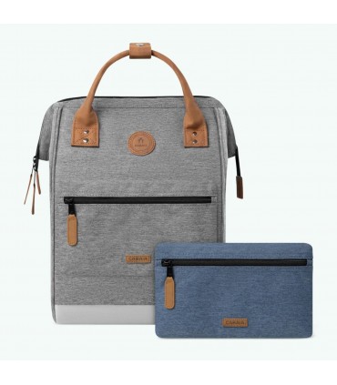 Maroquinerie sac a dos cabaia gris