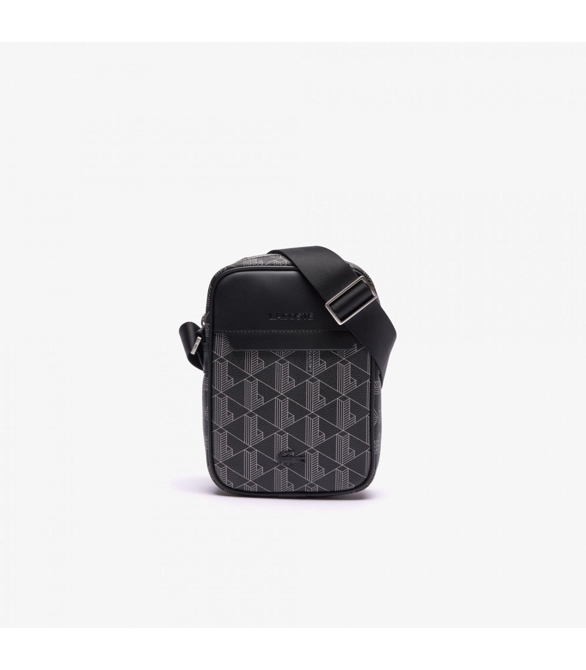 Maroquinerie sacoche lacoste h45-noir
