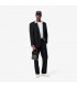 Maroquinerie sacoche lacoste h45-noir