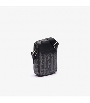 Maroquinerie sacoche lacoste h45-noir