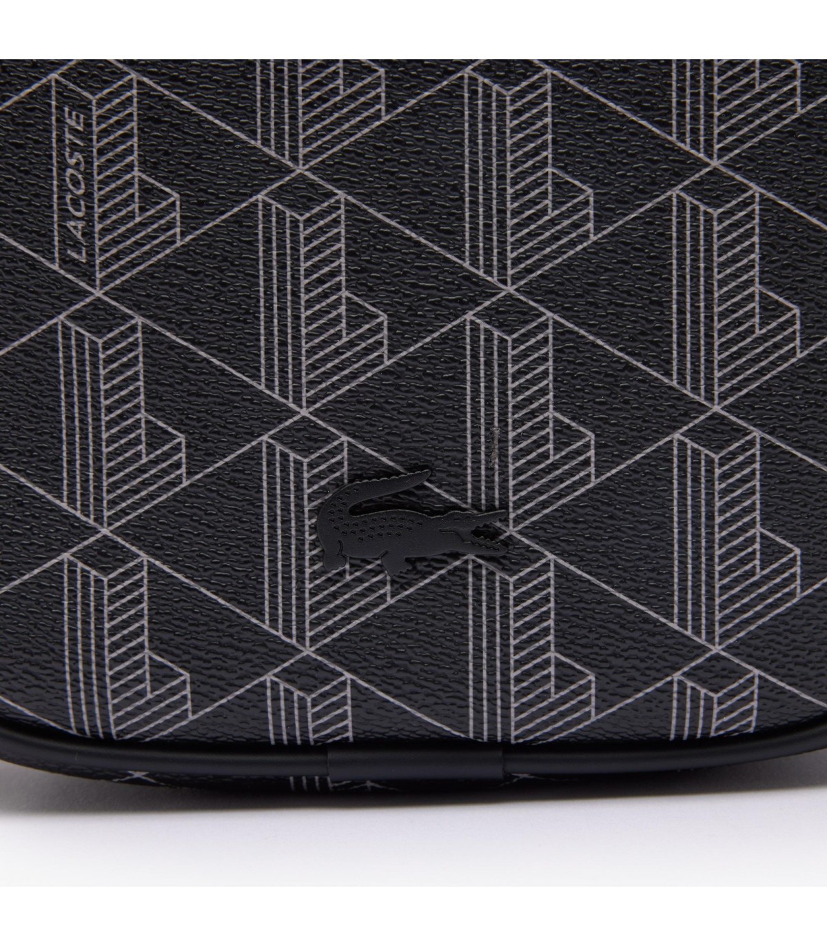 Maroquinerie sacoche lacoste h45-noir