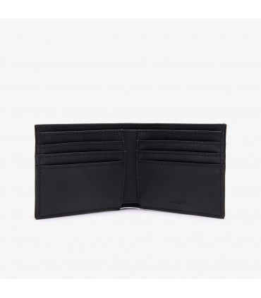 Maroquinerie portefeuille lacoste 000-noir