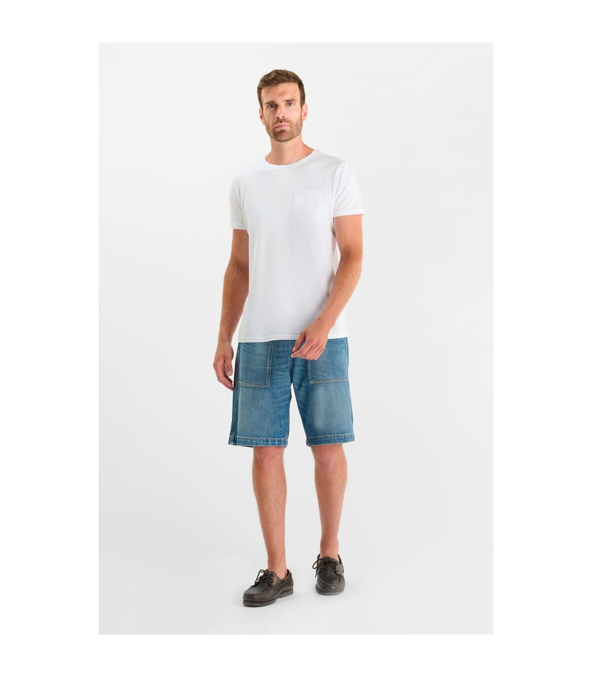 Bermuda jean tps cerises 3001blue