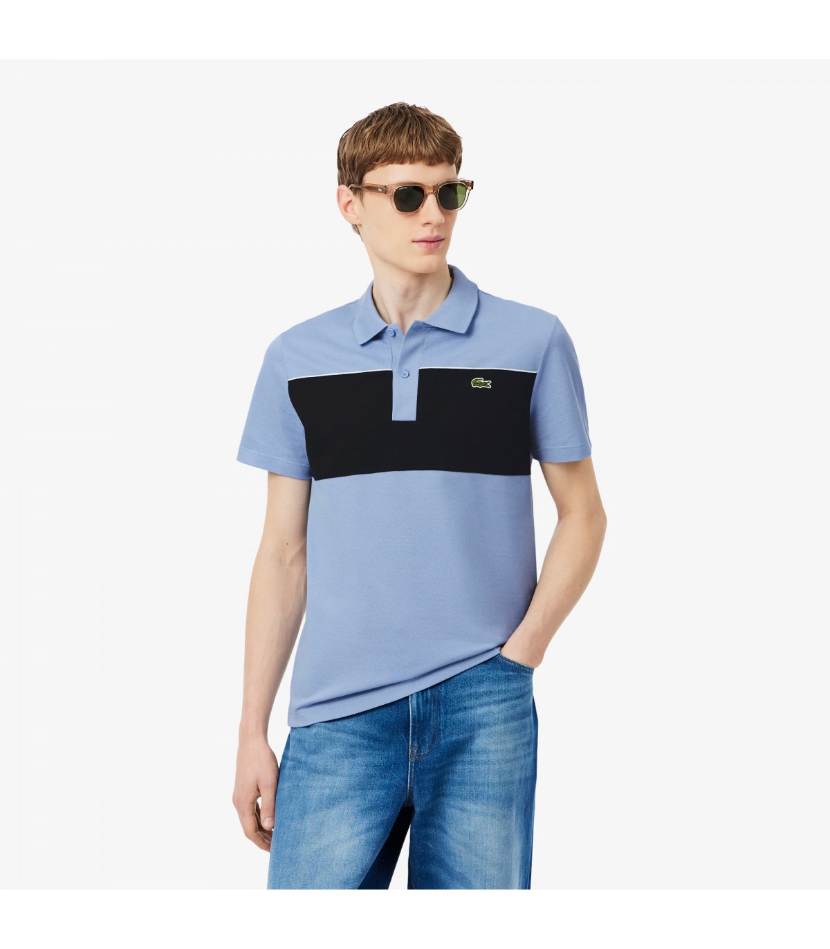 Polo mc lacoste 3pt-aphylla/merle