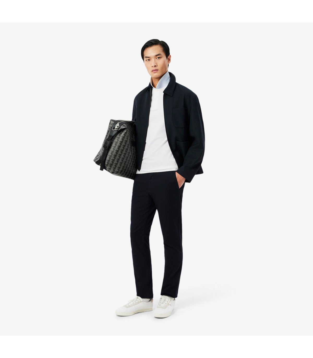 Polo mc lacoste 001-blanc