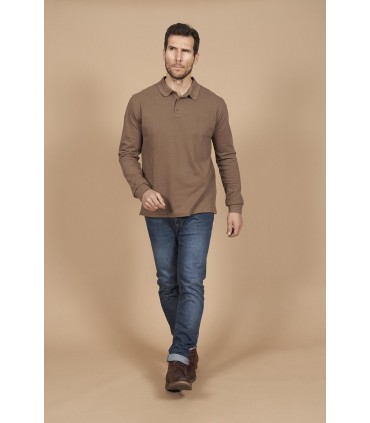 Polo ml mcs 206beige