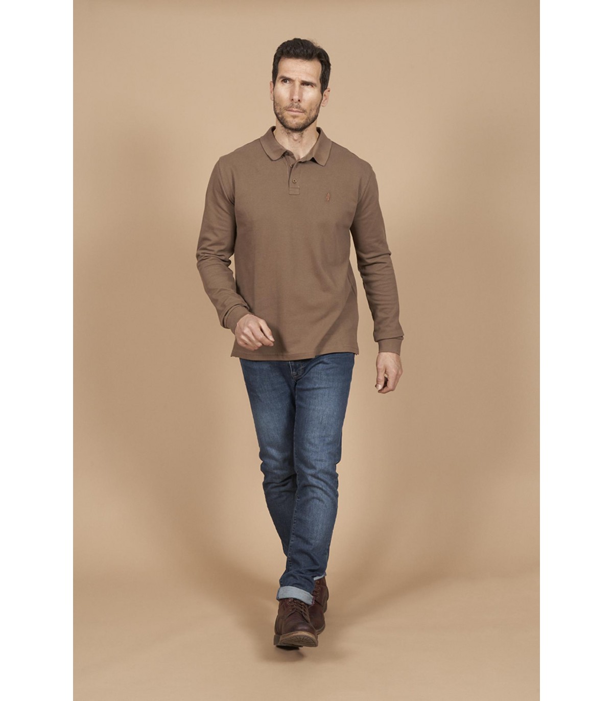 Polo ml mcs 206beige