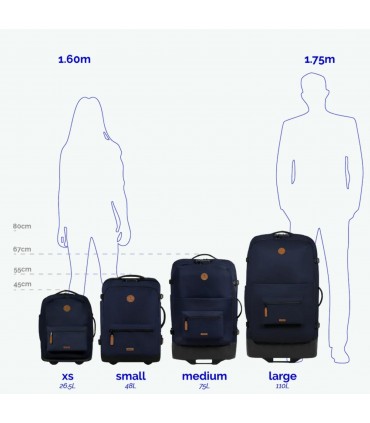 Maroquinerie valise cabaia 
