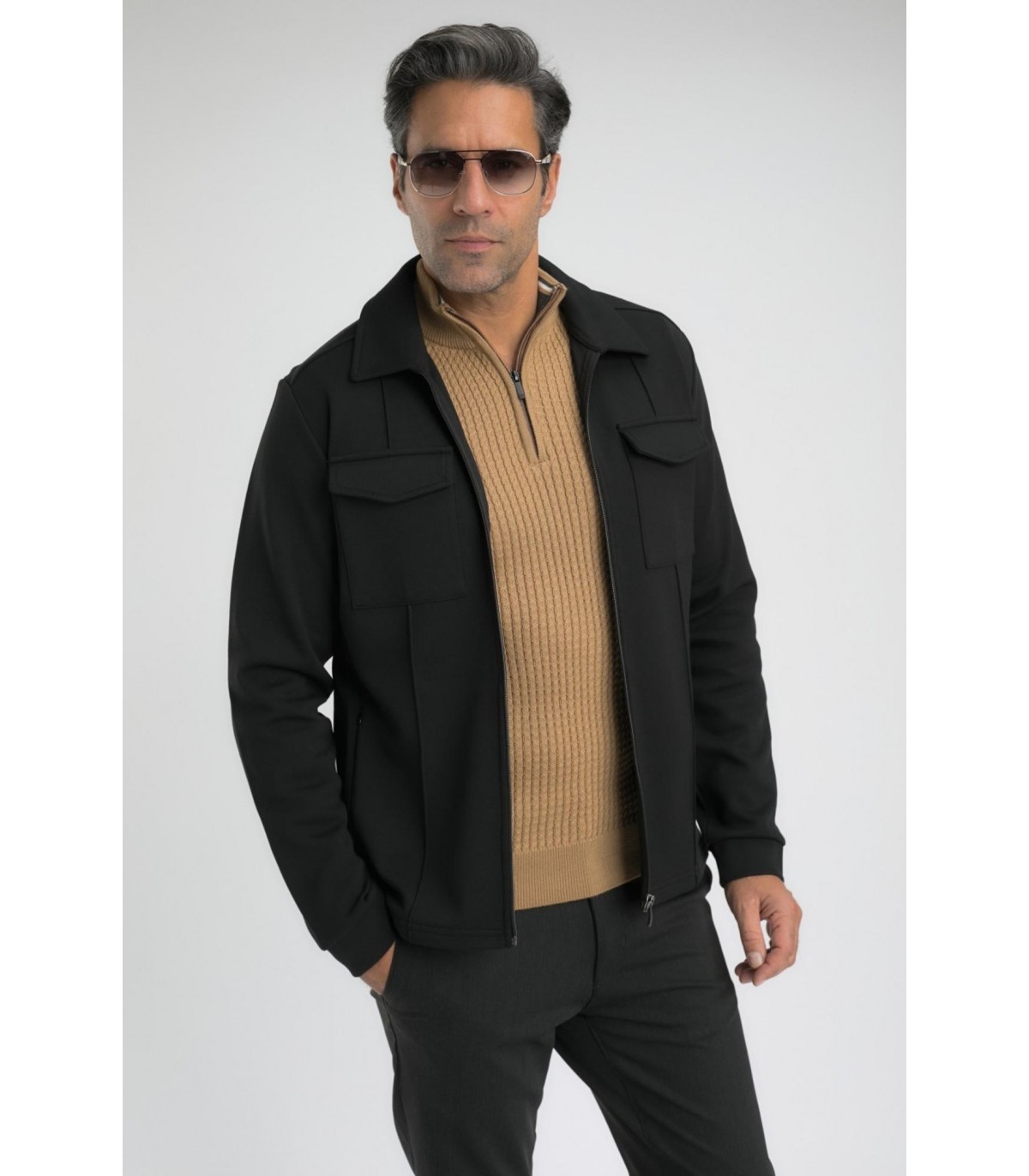 Sweat zippe benson & cherry noir