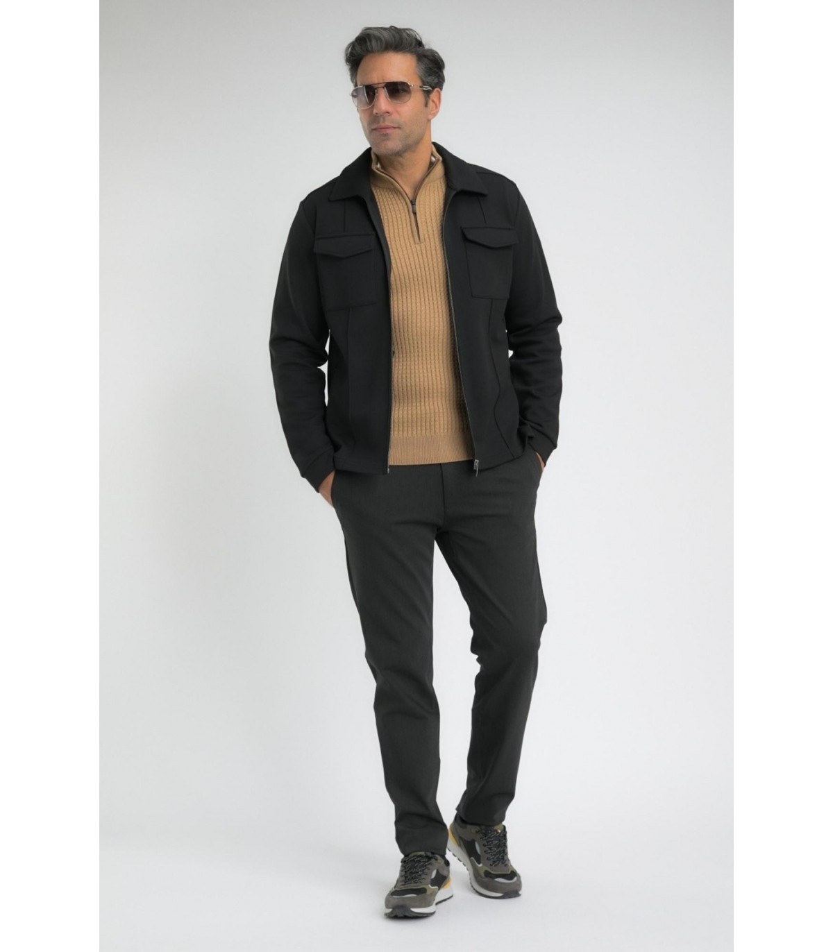 Sweat zippe benson & cherry noir