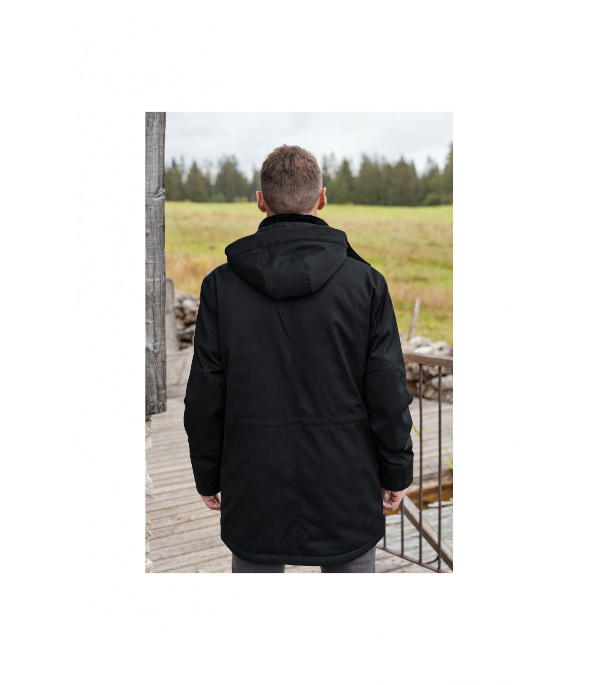 Parka hafnium c9999noir