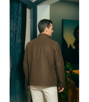 Blouson hafnium c8019marron