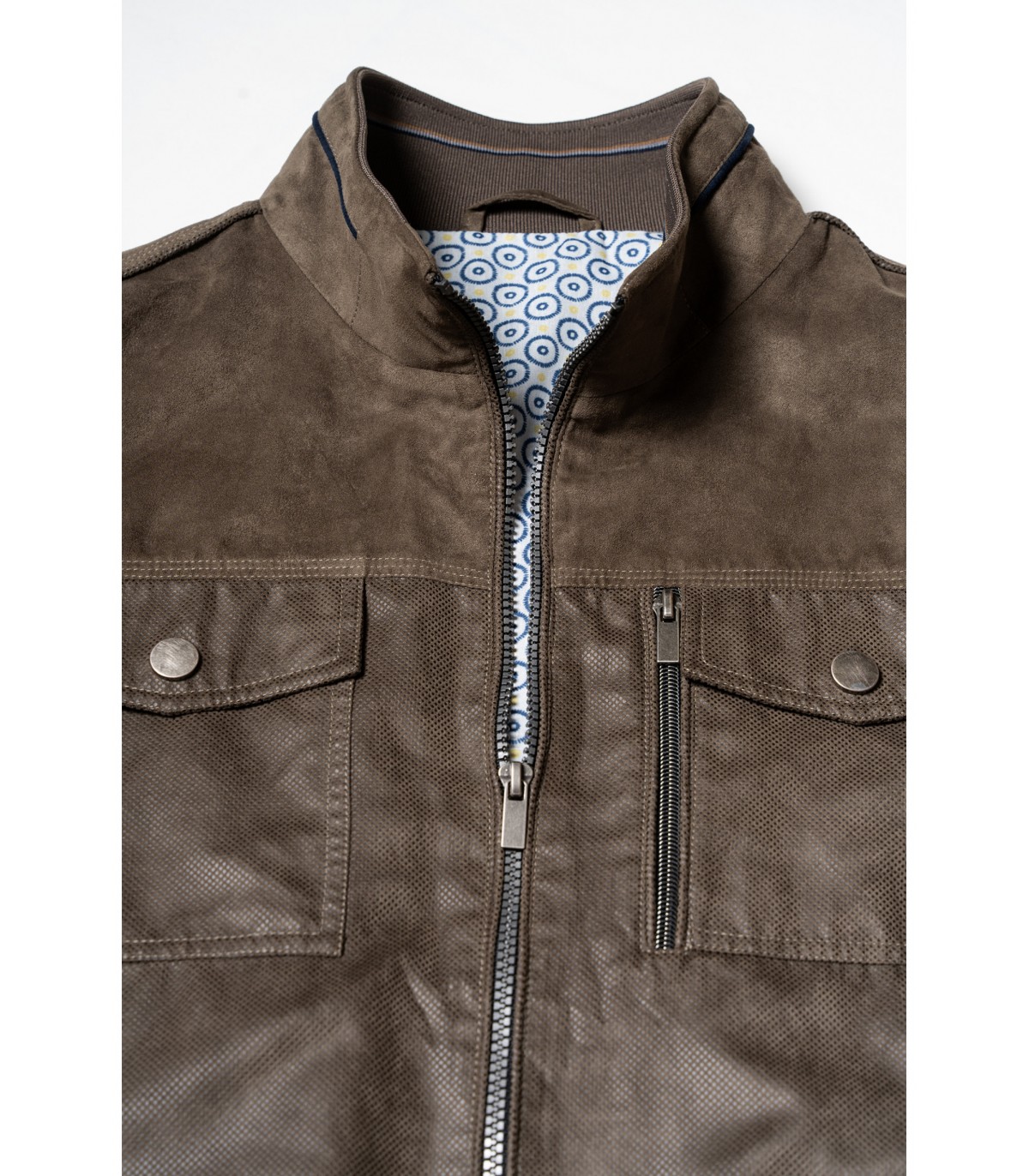 Blouson hafnium c8019marron