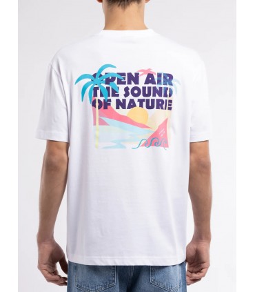 Tee shirt mc teddy smith 202blanc