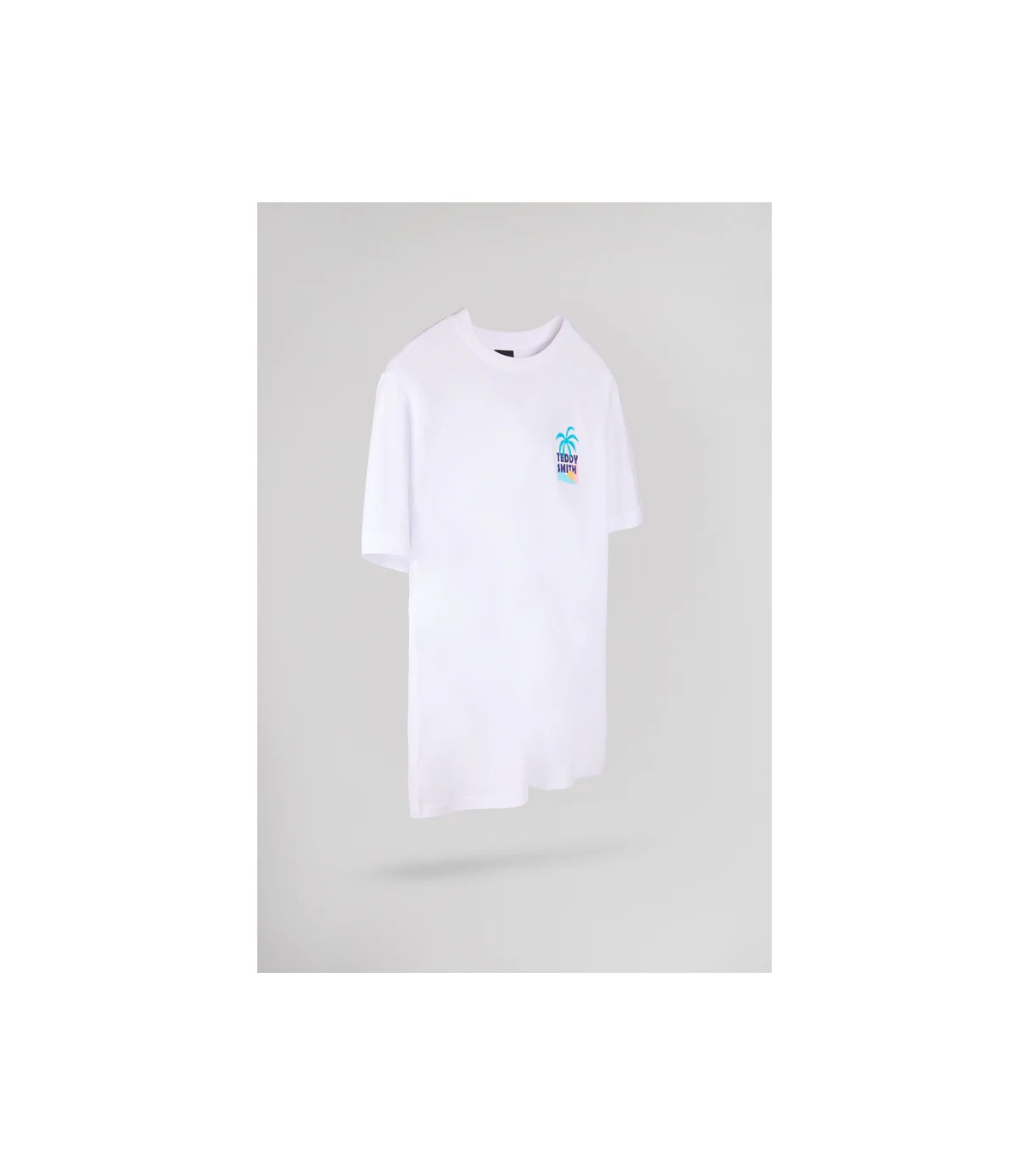 Tee shirt mc teddy smith 202blanc