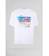 Tee shirt mc teddy smith 202blanc