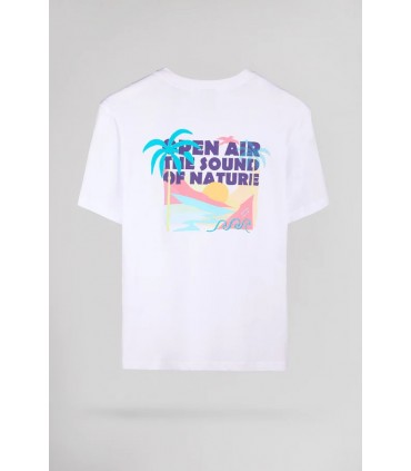 Tee shirt mc teddy smith 202blanc
