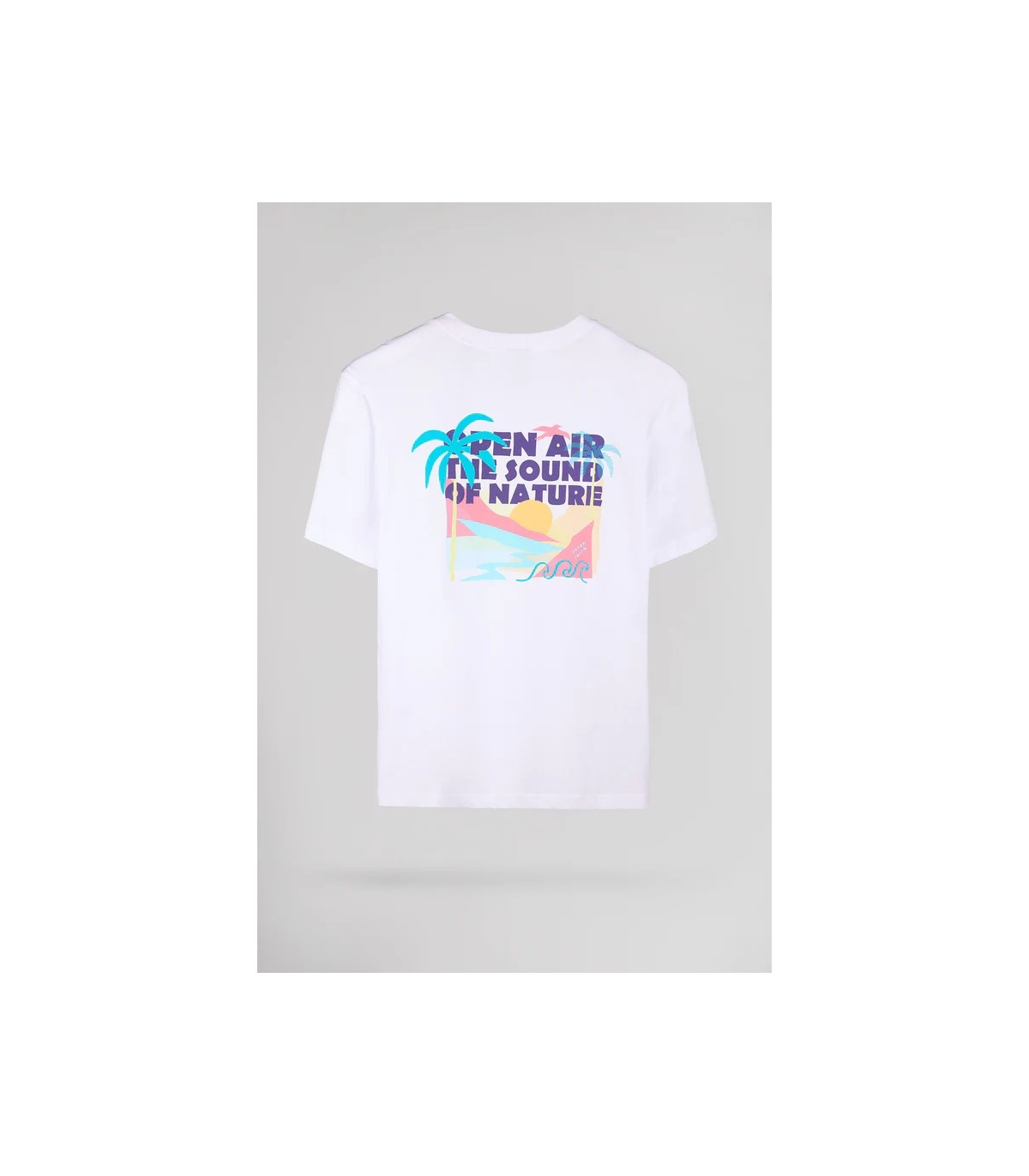 Tee shirt mc teddy smith 202blanc