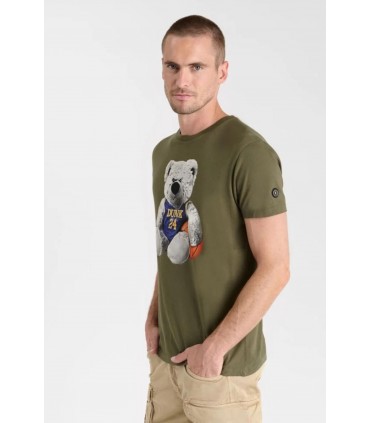 Tee shirt mc tps cerises 9123kaki