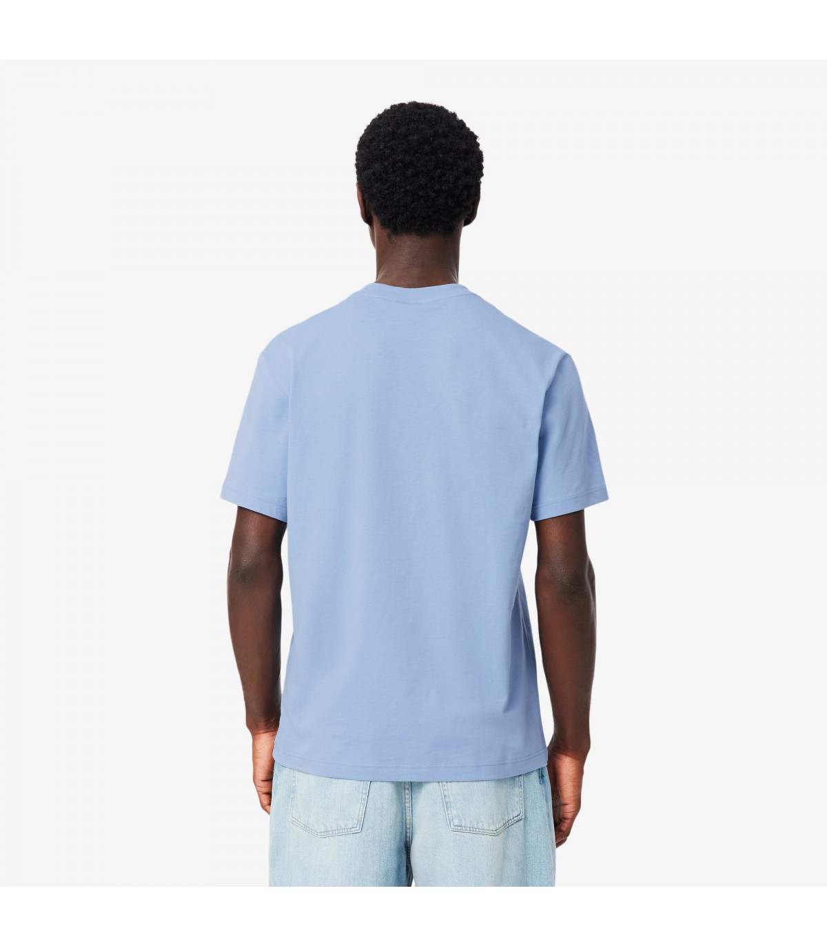 Tee shirt mc lacoste 3pt-aphylla/merle