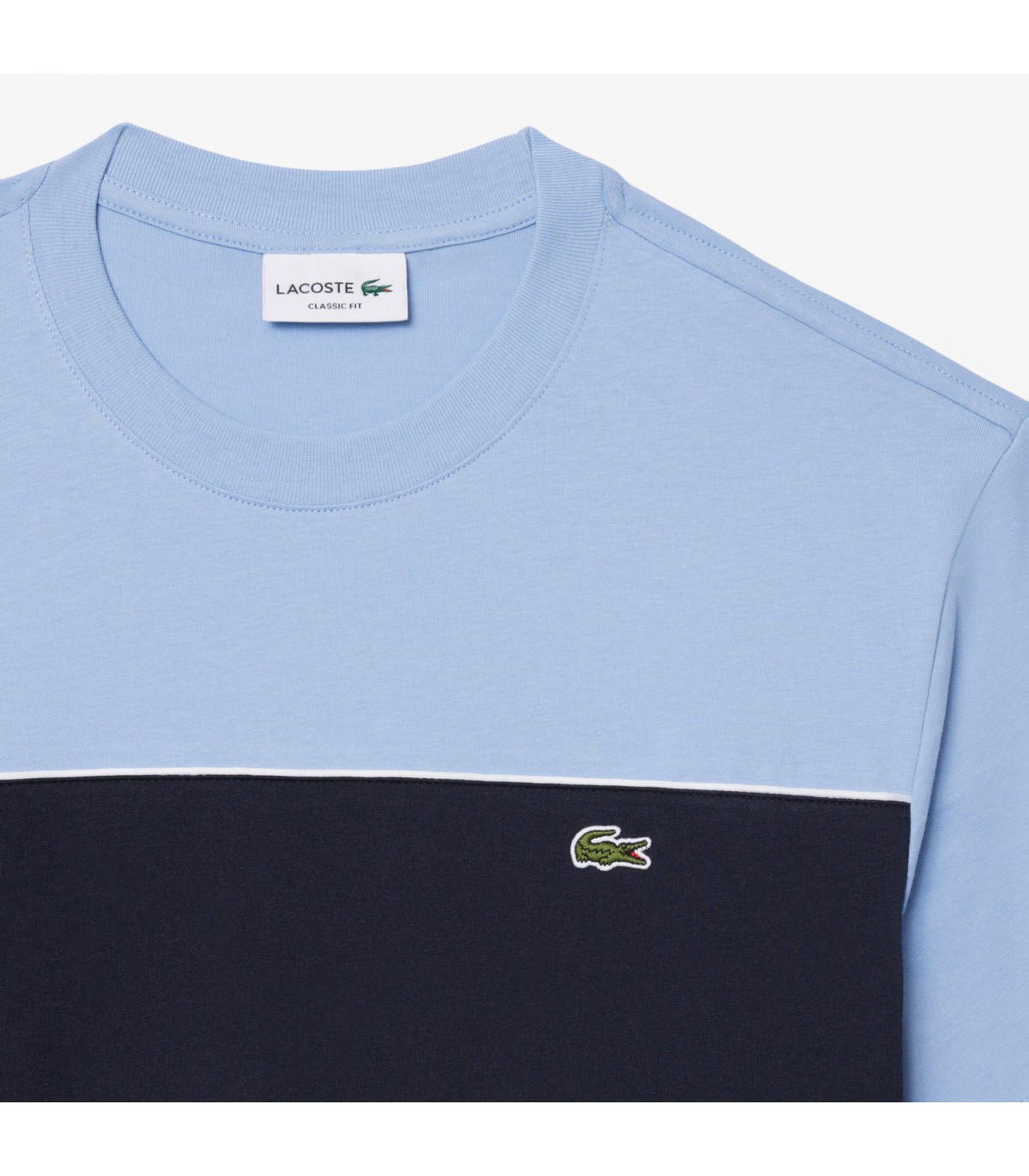 Tee shirt mc lacoste 3pt-aphylla/merle