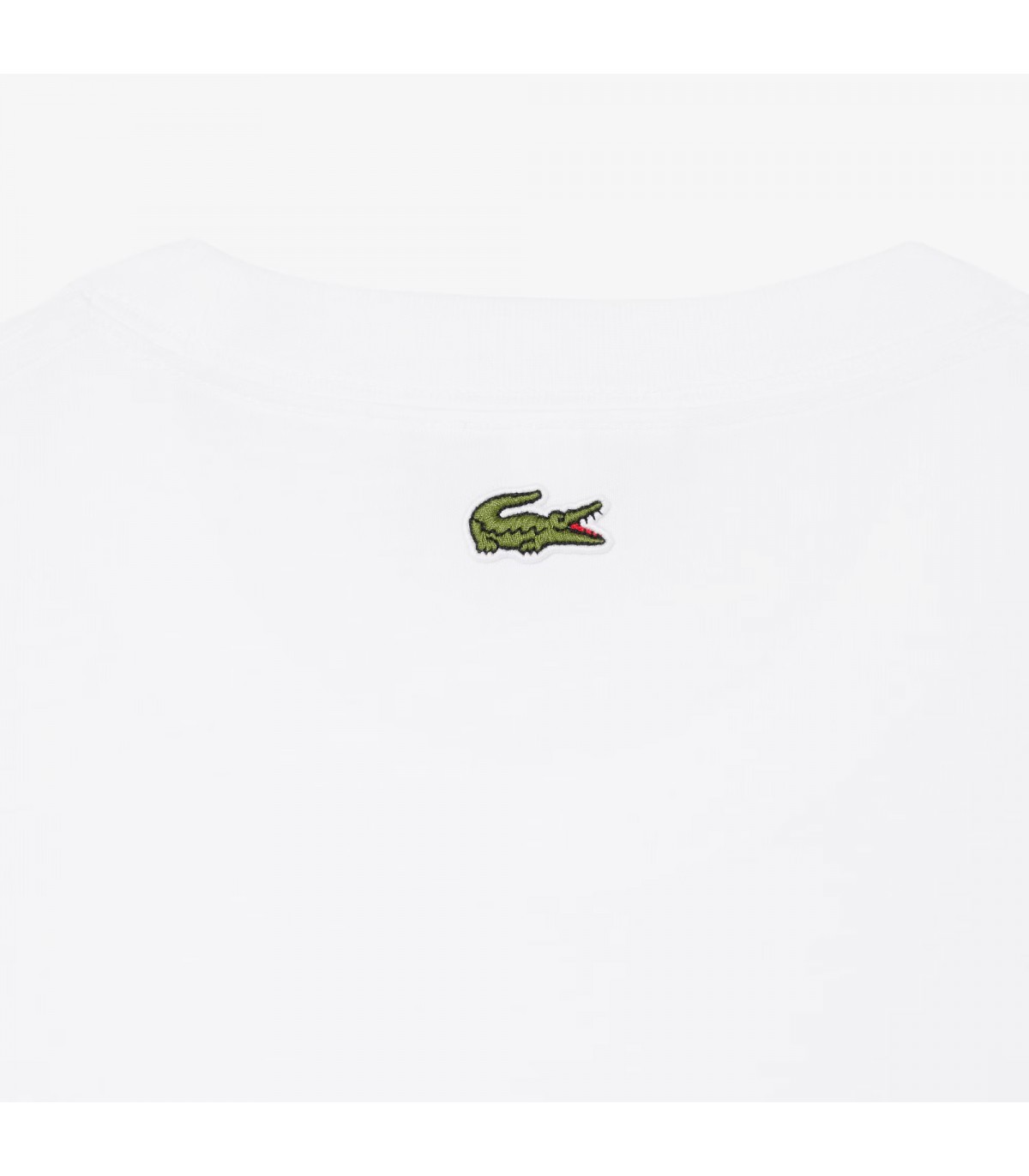 Tee shirt mc lacoste 001-blanc